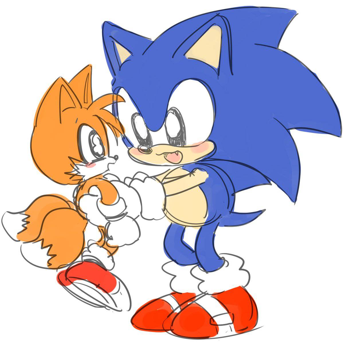 Cute baby tails from sonic the hedgehog