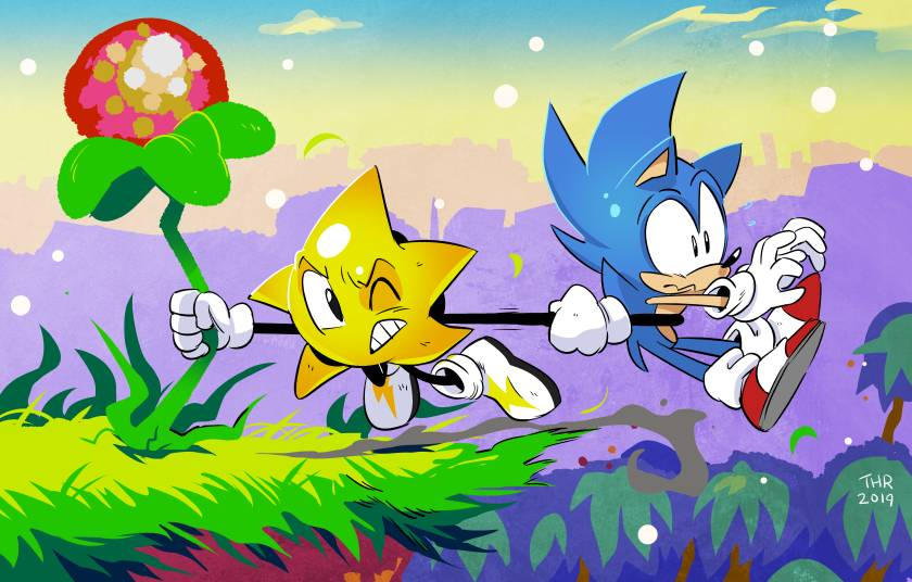 COME ON!! Ristar X Sonic by Tripletssao on DeviantArt