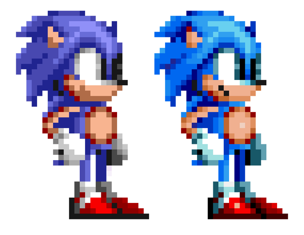 Custom Sonic sprites. by Newknowman on DeviantArt