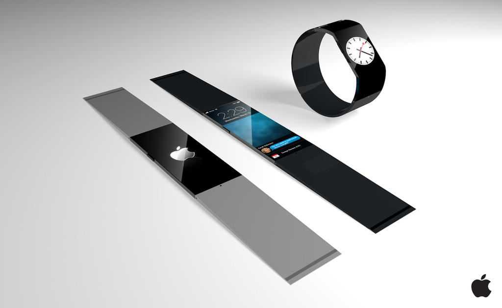 Apple iWatch Concept by therealghostclown