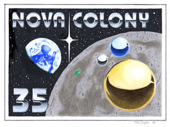 Nova Colony Stamp