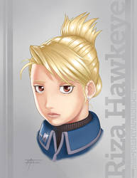 Riza Hawkeye - Portrait