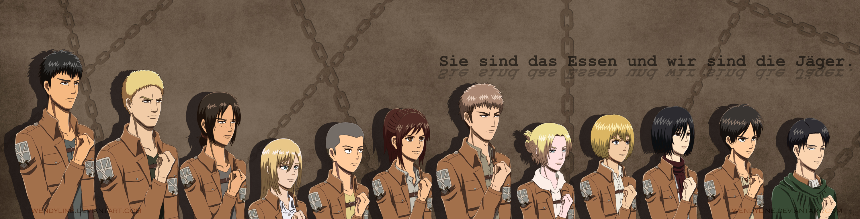 Shingeki no Kyojin - Titans by inerciatic on DeviantArt