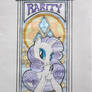 Rarity Art Nouveau style