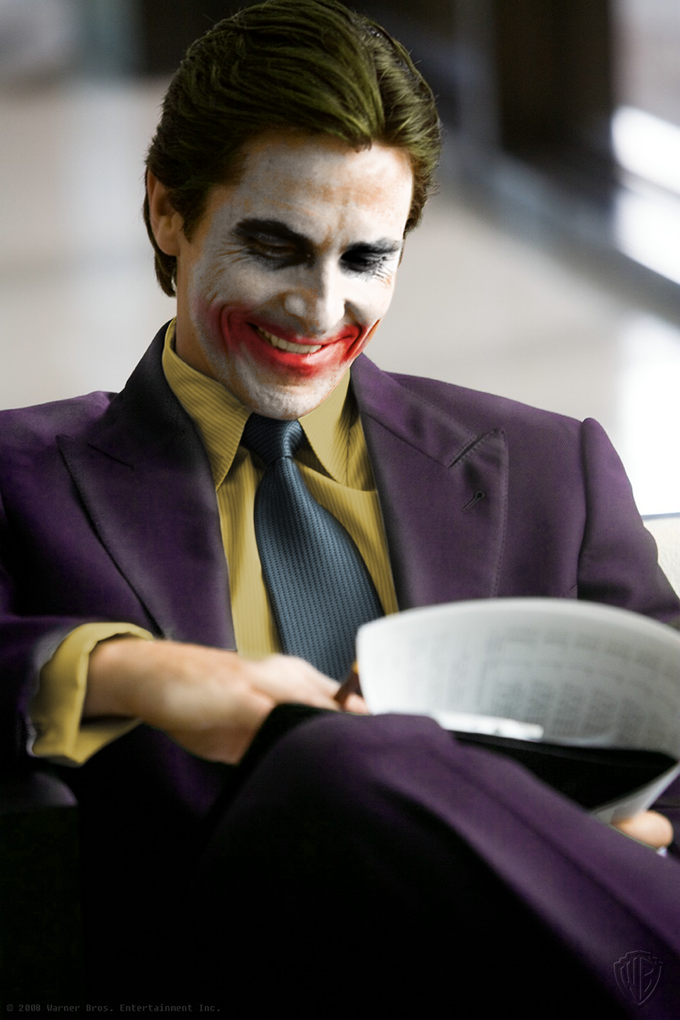 BATMAN Chris Bale as Joker 2 by mrbrownie on DeviantArt