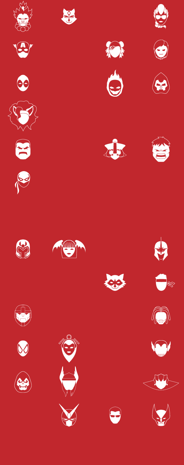 UMvC3 Icons - Whole Cast WIP