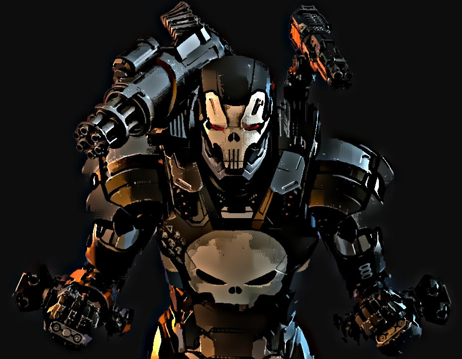 Punisher War Machine Armor Unleashed Punisher War Machine Armor Unleashed