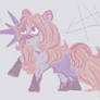 pony cute with stares