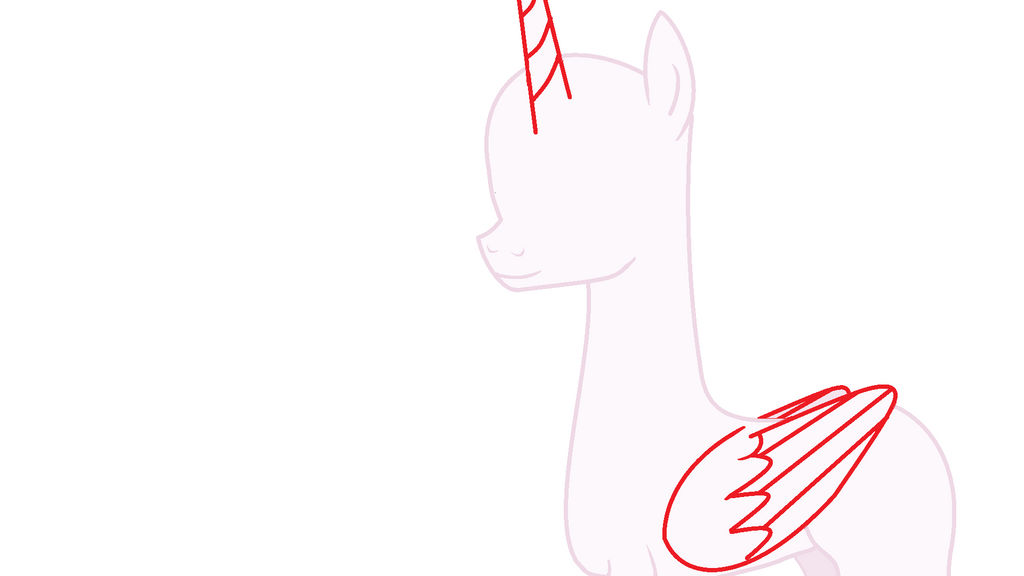 MLP Base #1 by BluBoii on DeviantArt