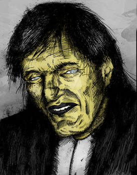 Portrait of Frankenstein's Monster