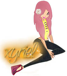 Click Click: Meet my new oc, Xyriel