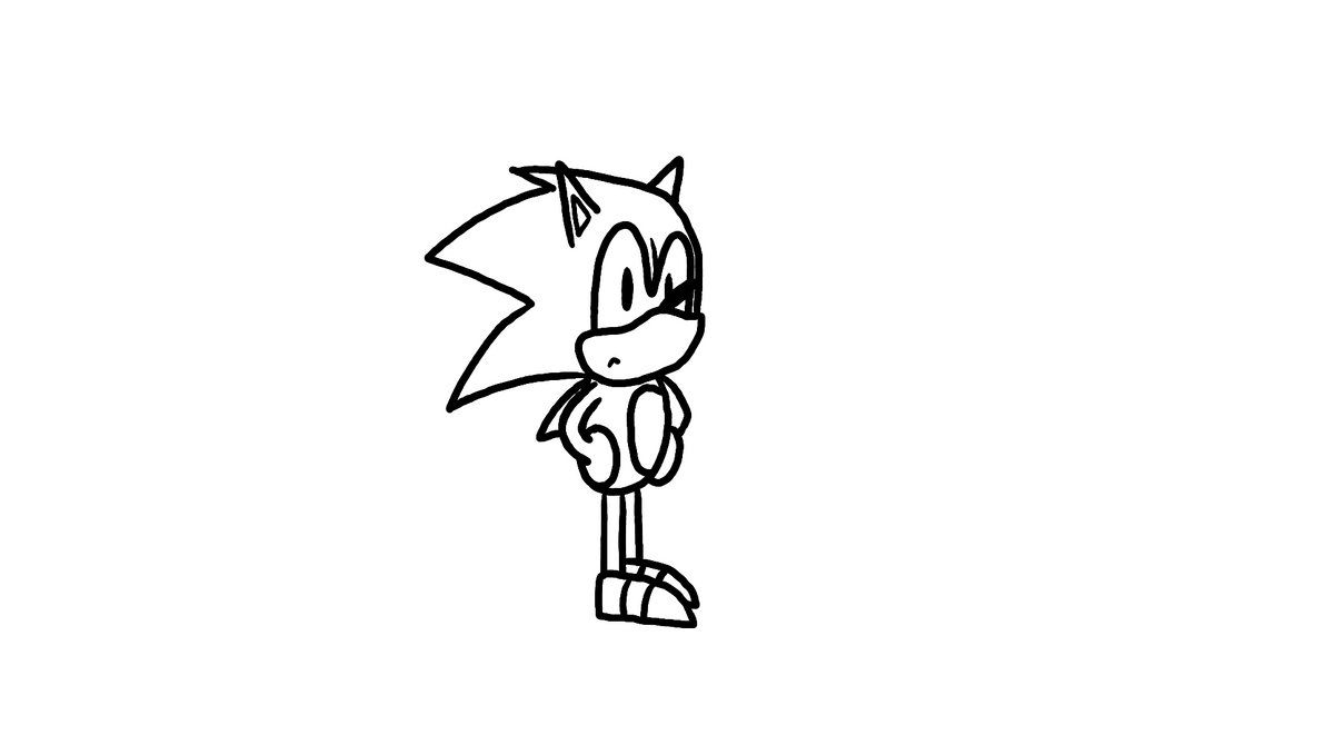 Sonic Waiting Animation by JoshDraws07 on DeviantArt