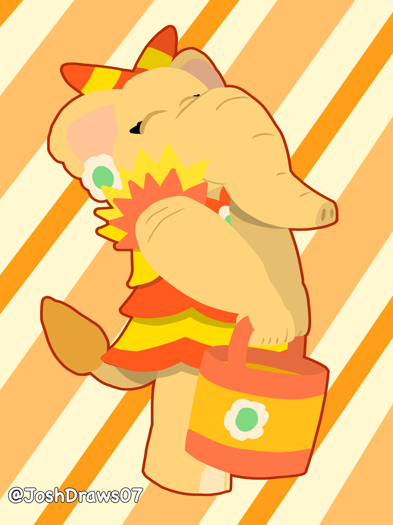 Mlp Elephant Deviantart -Commission- Elephant Daisy by JoshDraws07 on DeviantArt