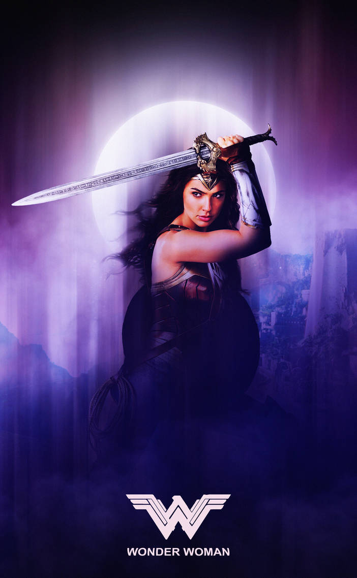 Wonder Woman Dc Films Character Poster by DigestingBat on DeviantArt