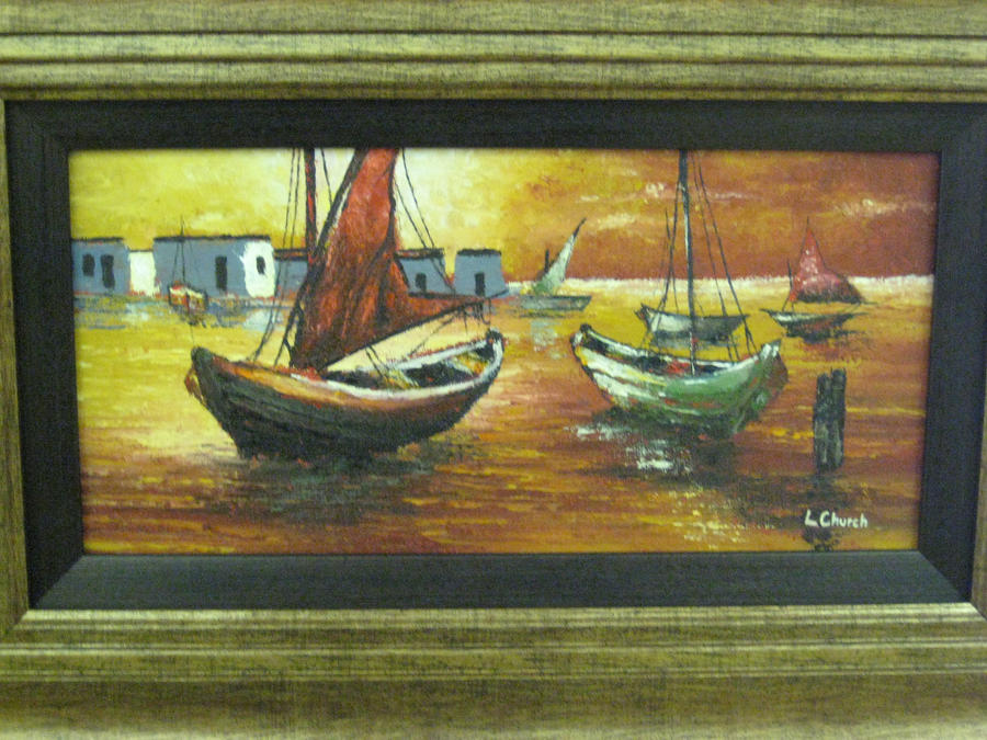 Boat Scene by llewellynchurch on DeviantArt