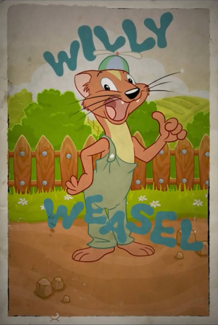 Hey kids, meet Willy Weasel by Bugmaser on DeviantArt