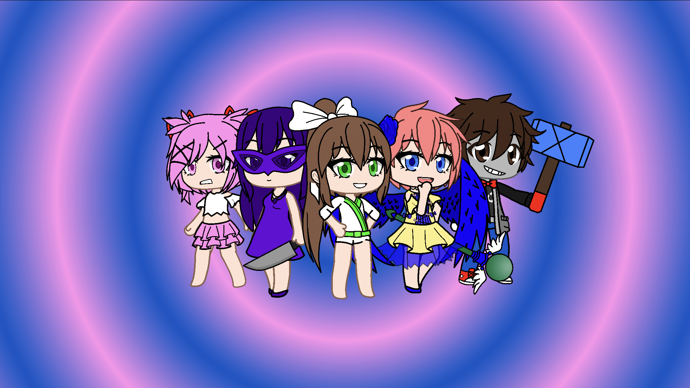 Doki Doki Literature Club characters by Bugmaser on DeviantArt