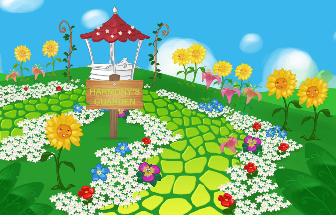Картинка сад для детей. Сад мультяшный. Цветочная Поляна для детей. Цветочная Полянка для детей. Поляна с цветами мультяшная.
