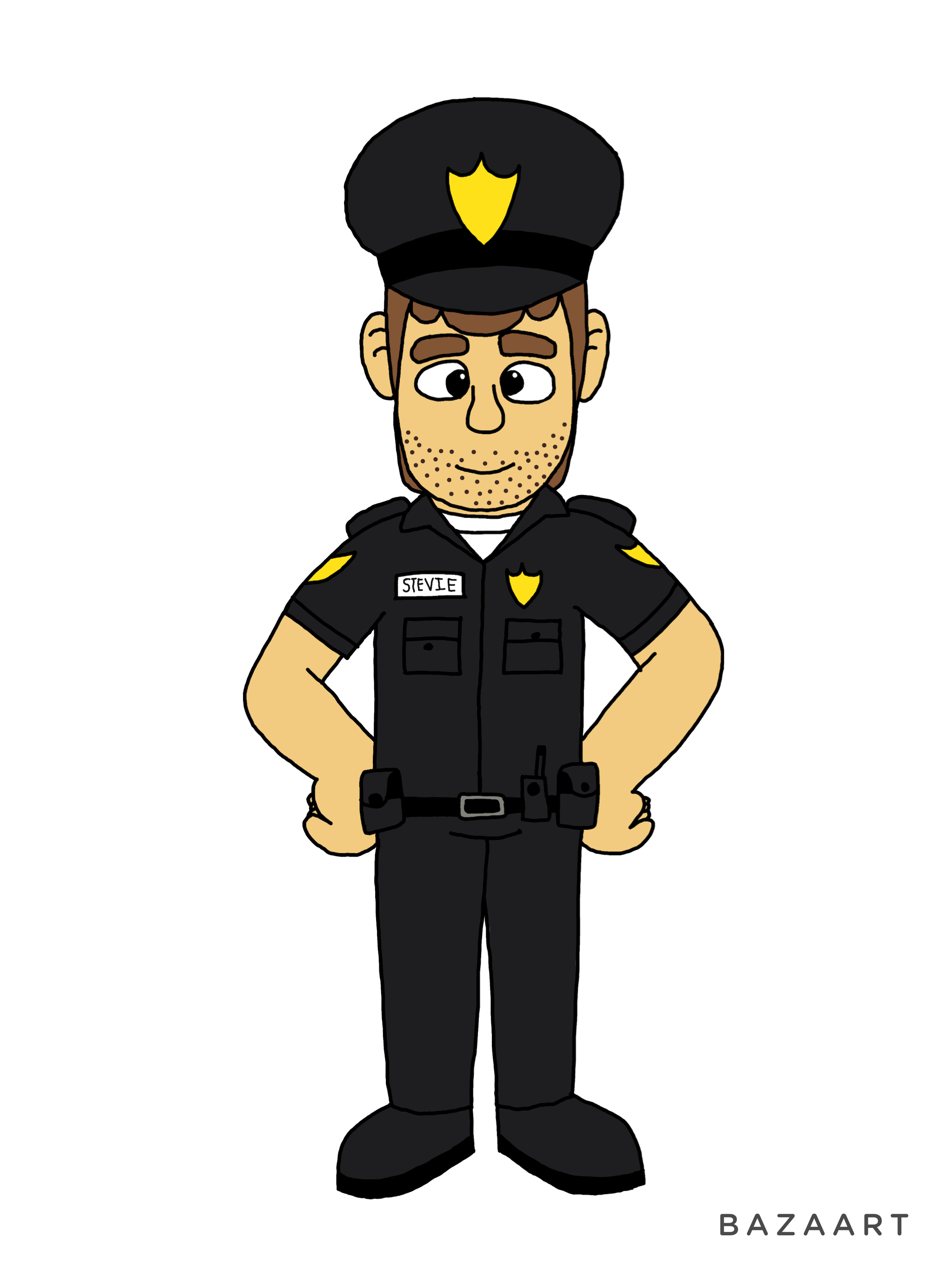 Officer Stevie 2 by Bugmaser on DeviantArt