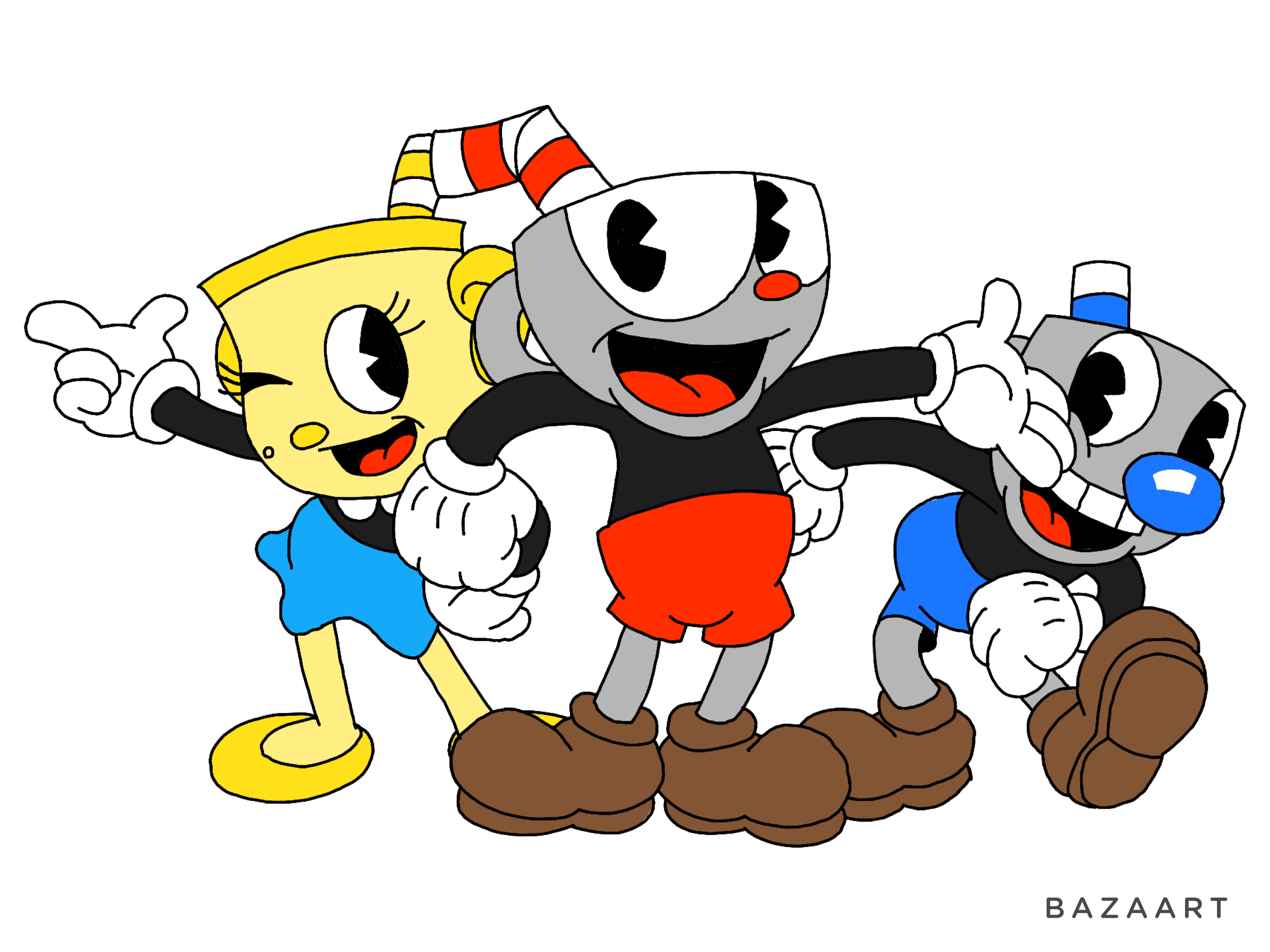 If bendy was in the cuphead show 2 by MerioTheCartoony on DeviantArt