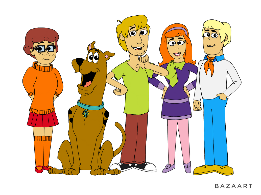 Scooby Doo (REBORN) Mystery Inc. by Bugmaser on DeviantArt