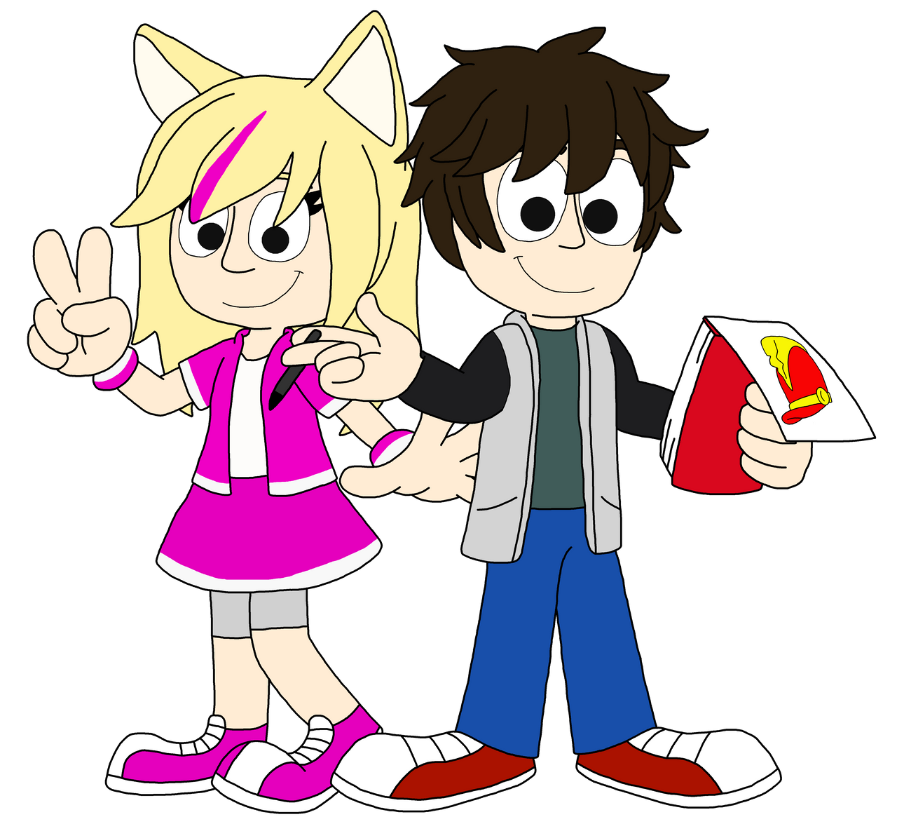 Bugmaster06 Bugmaster06 (Me) and MiaMia2003 (My Girlfriend) by Bugmaser on DeviantArt