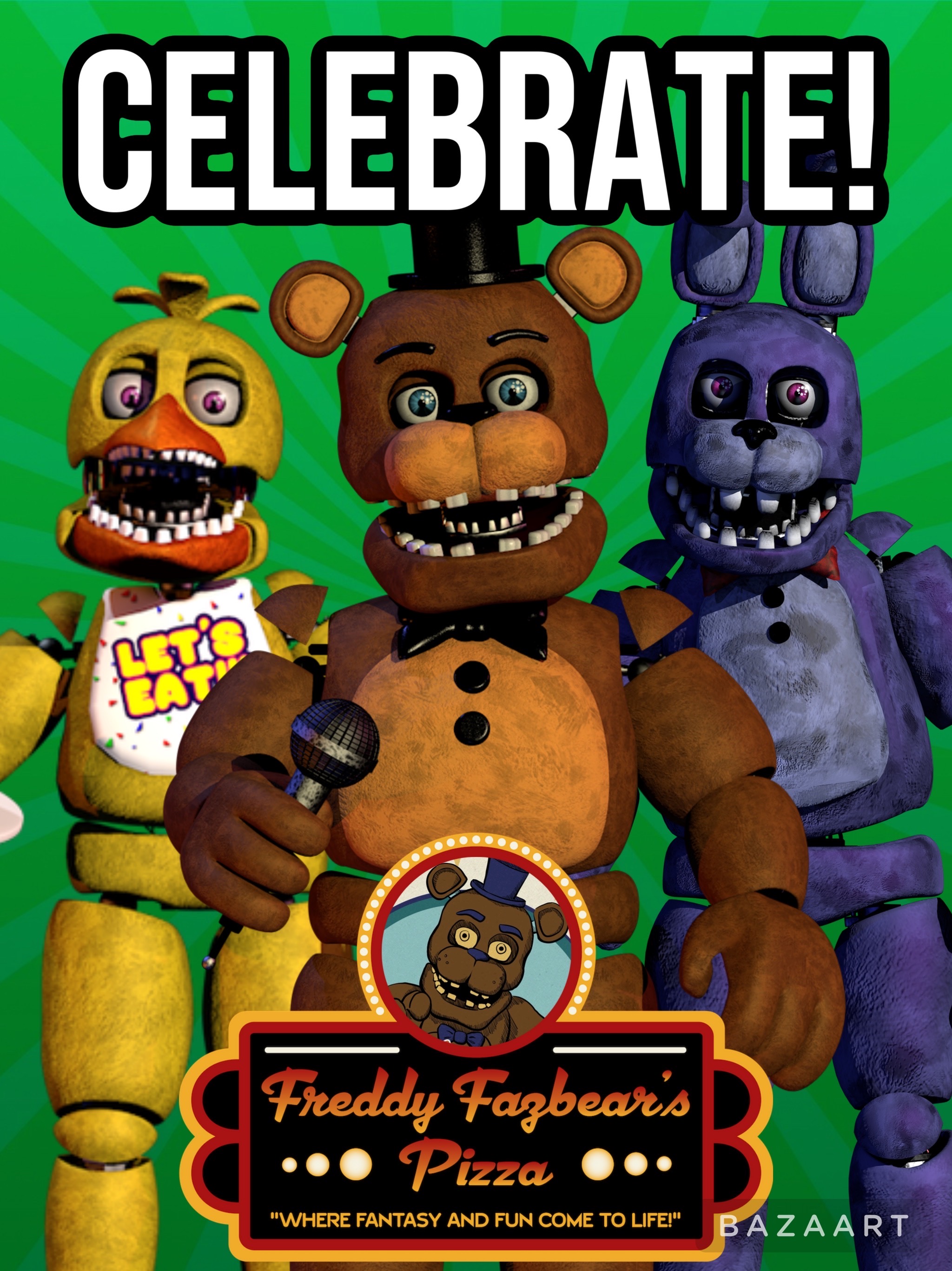 Freddy Fazbear's Pizza Place by Collegeman1998 on DeviantArt