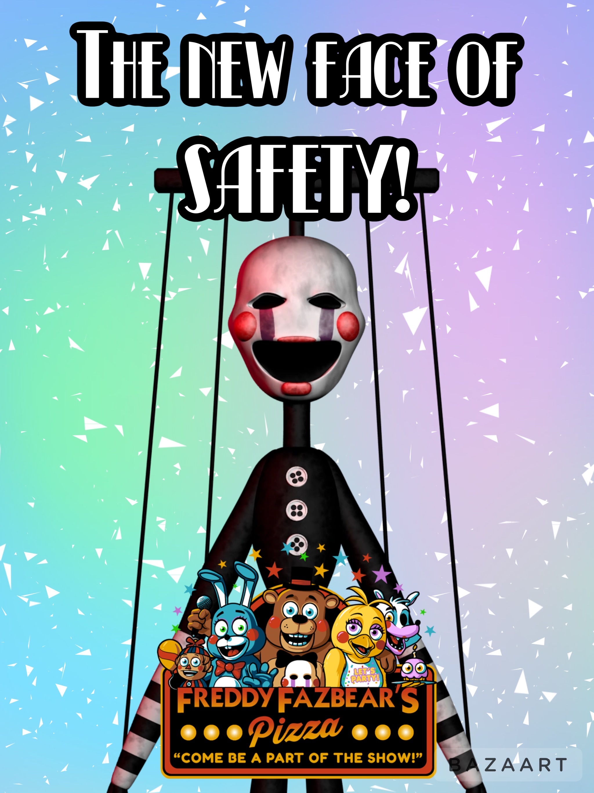 Poster, Quadro Five Nights At Freddy's - Fazbear em