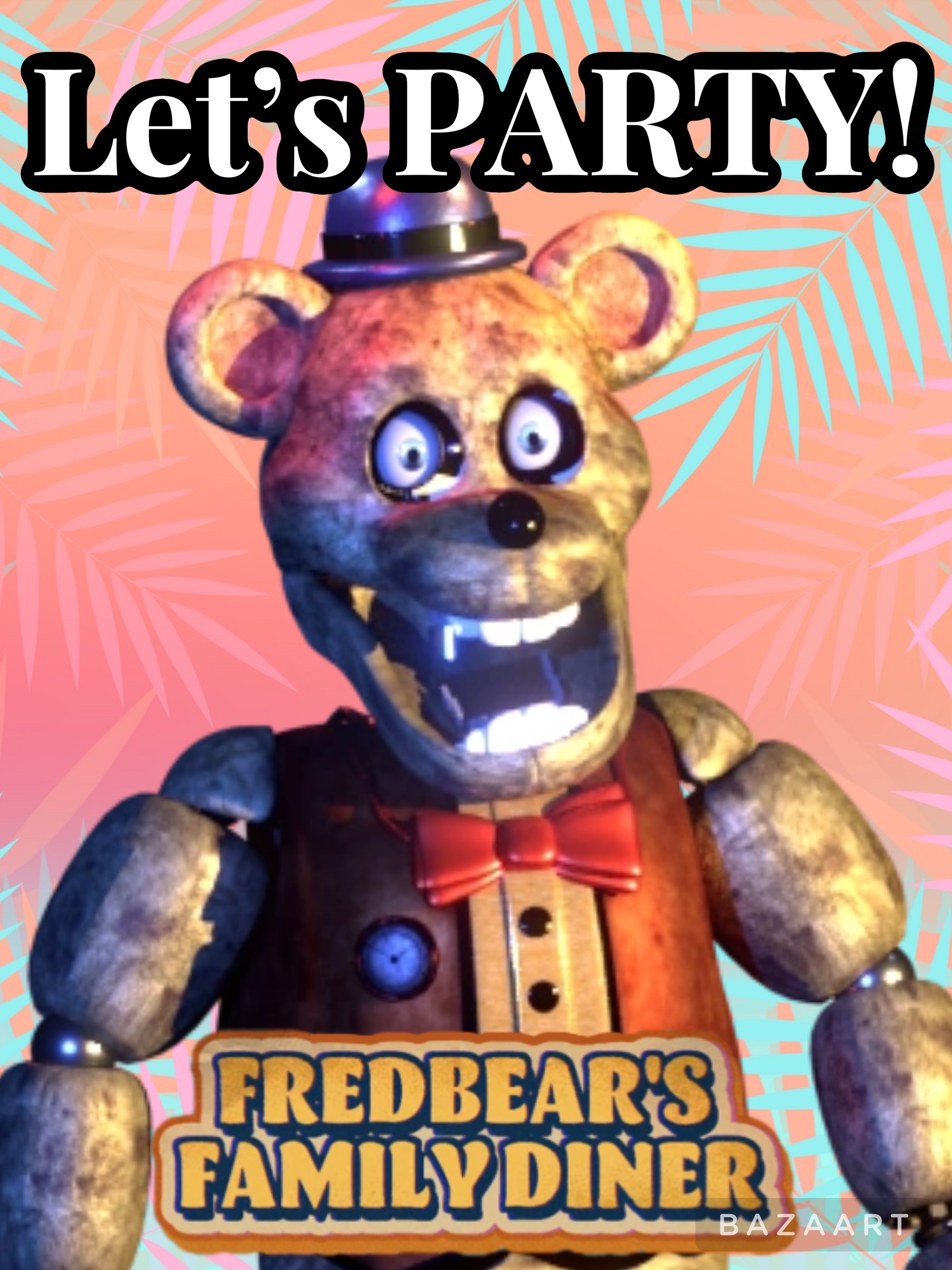 Fredbears Family Diner 1975 - Fredbear Poster by Bugmaser on DeviantArt