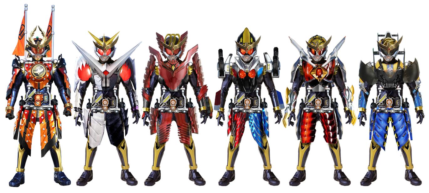 Kamen Rider Gaim Mid-Season Arms