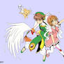 Sakura and Syaoran