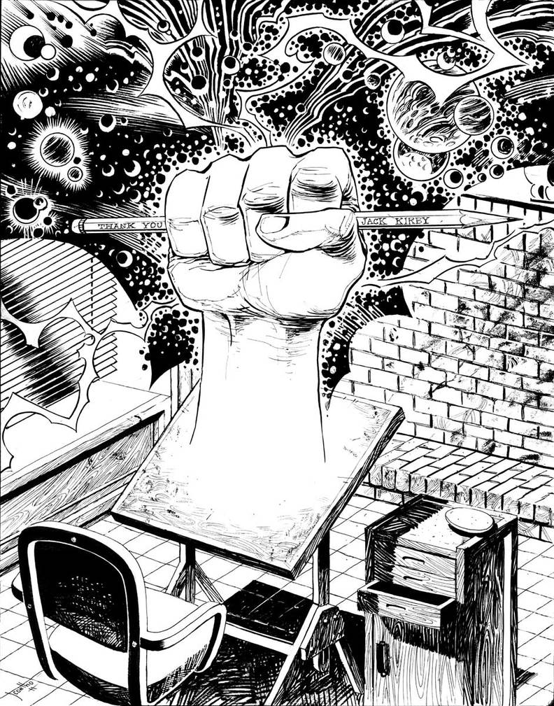 JACK KIRBY's Tribute inks