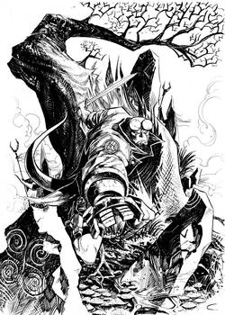 Hellboy commission