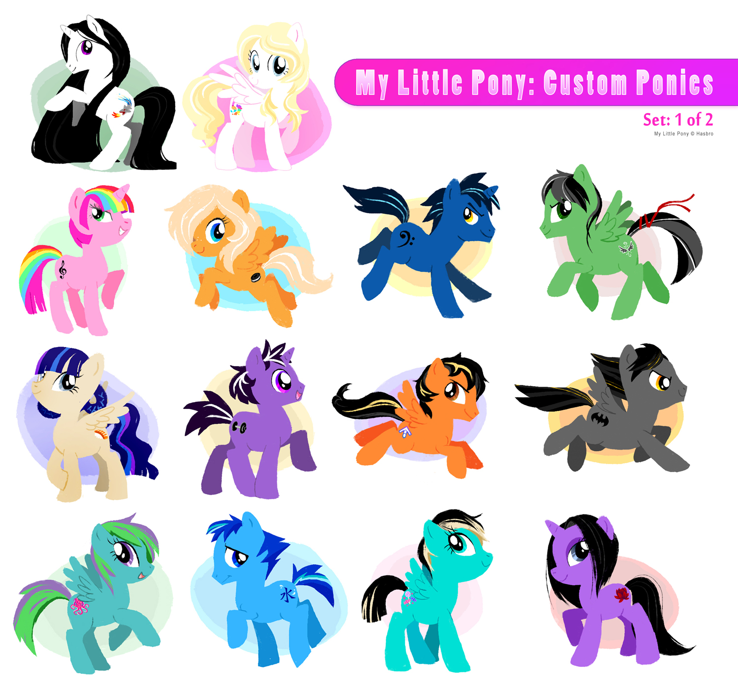 My Little Pony: Custom Ponies