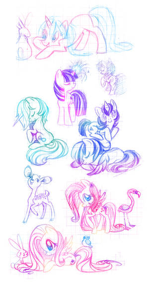 Ponies and Rainbows