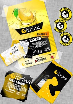 Citrina Spauda - Lemon Brochure printing leaflets