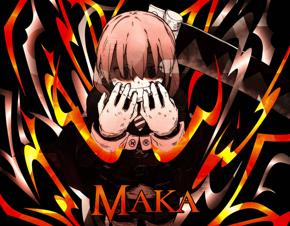 Maka Writing Maka brush style by inkShozuku on DeviantArt