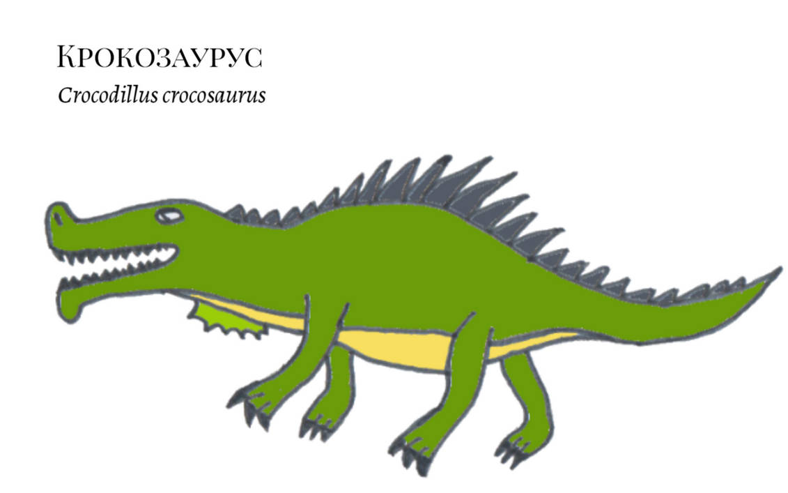 Crocosaurus Rex Deviantart Crocosaurus (Crocodillus crocosaurus) by allosaurus236 on DeviantArt