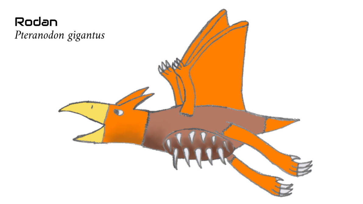 Rodan/Radon by allosaurus236 on DeviantArt