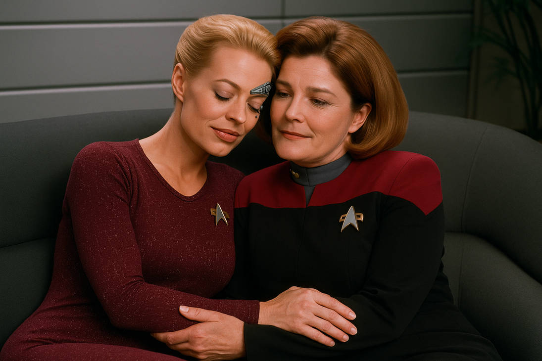Janeway With Rife Assortments of Janeway & Seven Images - Chapter 16 - KernowTrekker ...