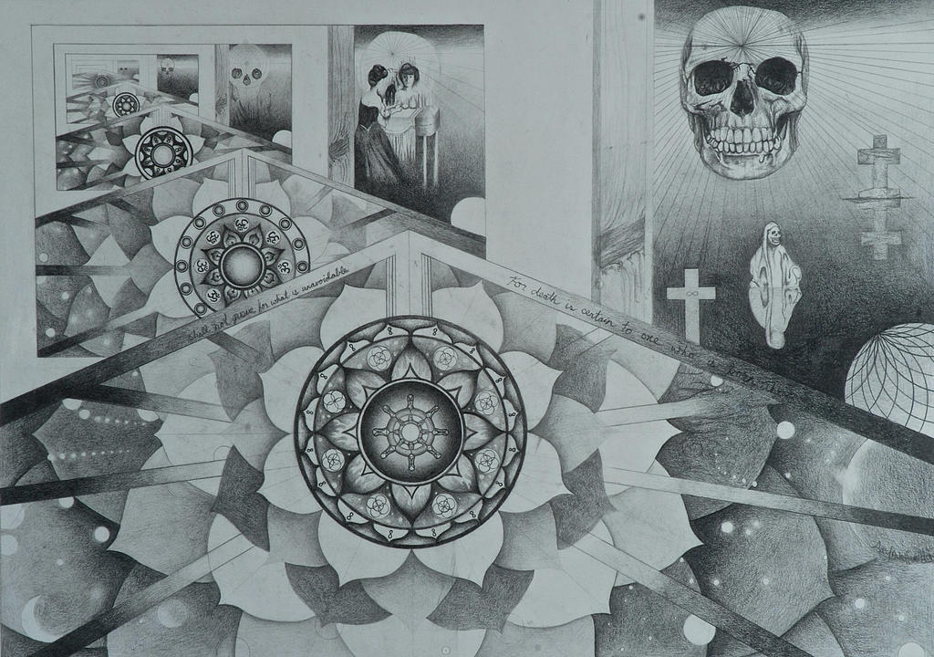 Death as a Mandala and a Fractal by alecfalle0013 on DeviantArt