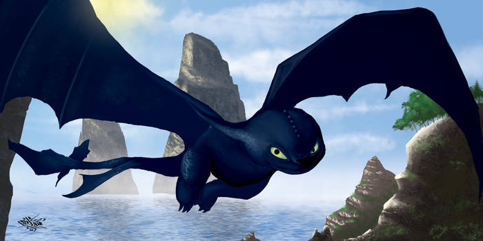 How to train your dragon FANART