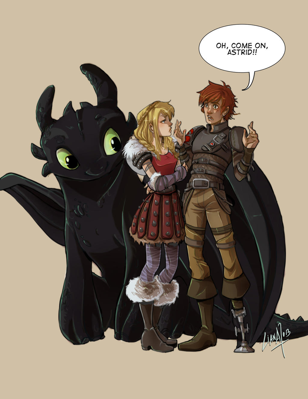 Oh, Come on Astrid! by soul-whisper