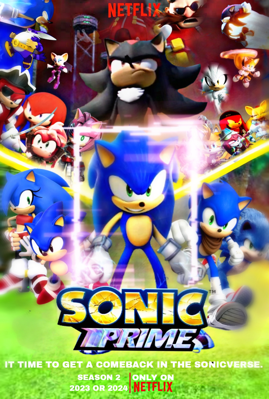 Sonic Prime Season 2 Concept Poster by heybolol on DeviantArt