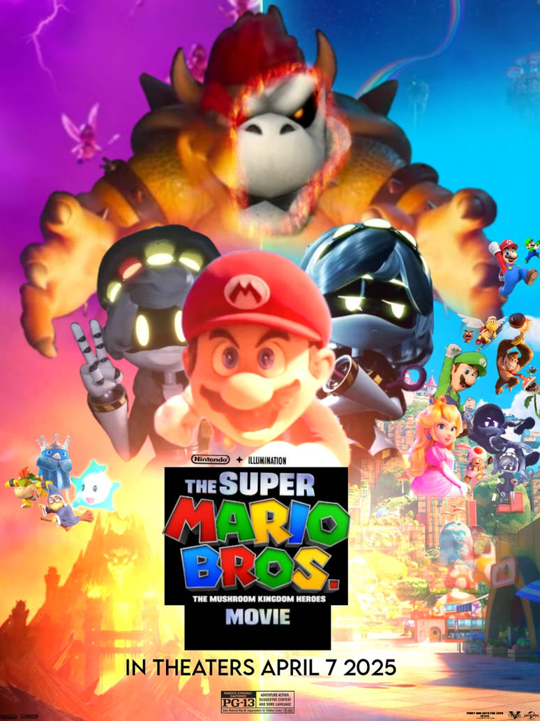 The Mushroom Kingdom Heroes Movie - Fanmade Poster by heybolol on ...