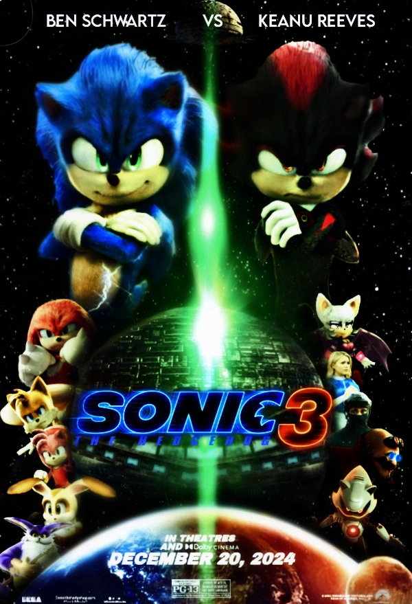  Sonic 3 ganha data de estreia nos cinemas