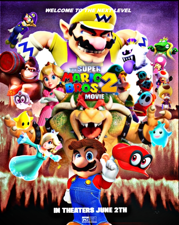The Super Mario Bros Movie 2 Next Level Poster by heybolol on DeviantArt