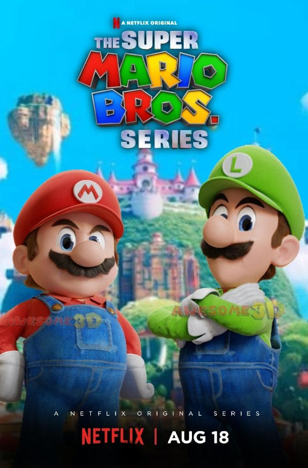 The Super Mario Bros. Movie on Netflix by J0J0999Ozman on DeviantArt