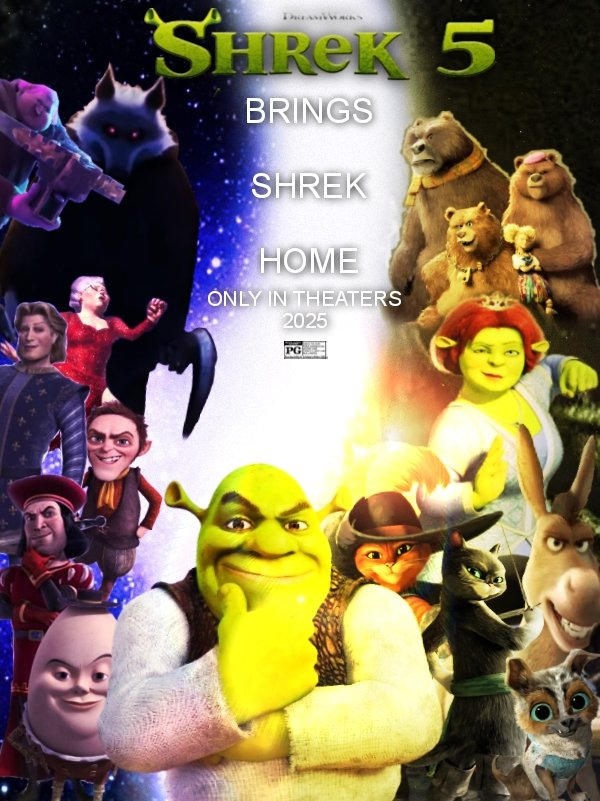 Shrek 5 2024 Credits Fanmade - Enid Tabbitha