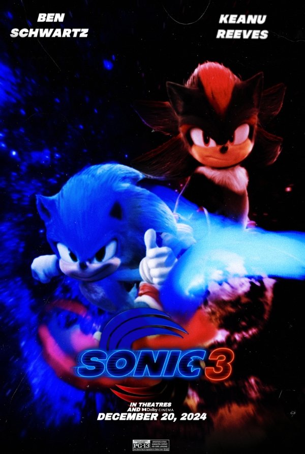 Sonic Movie 3 Poster(Fan Made) by TailsTheDesigner92 on DeviantArt